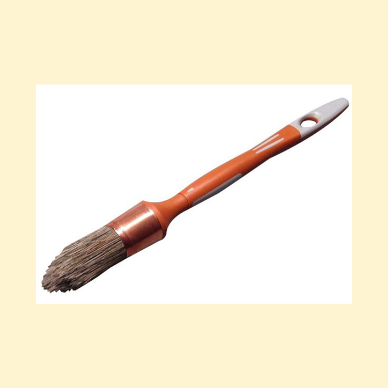 pinceau à rechampir bi-matière lasure