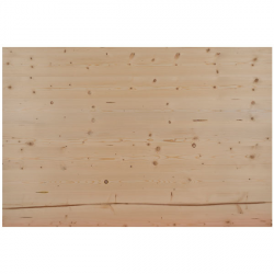 Panneau 3 plis Épicéa Rainure & Languette 1250 x 650 x 19 mm