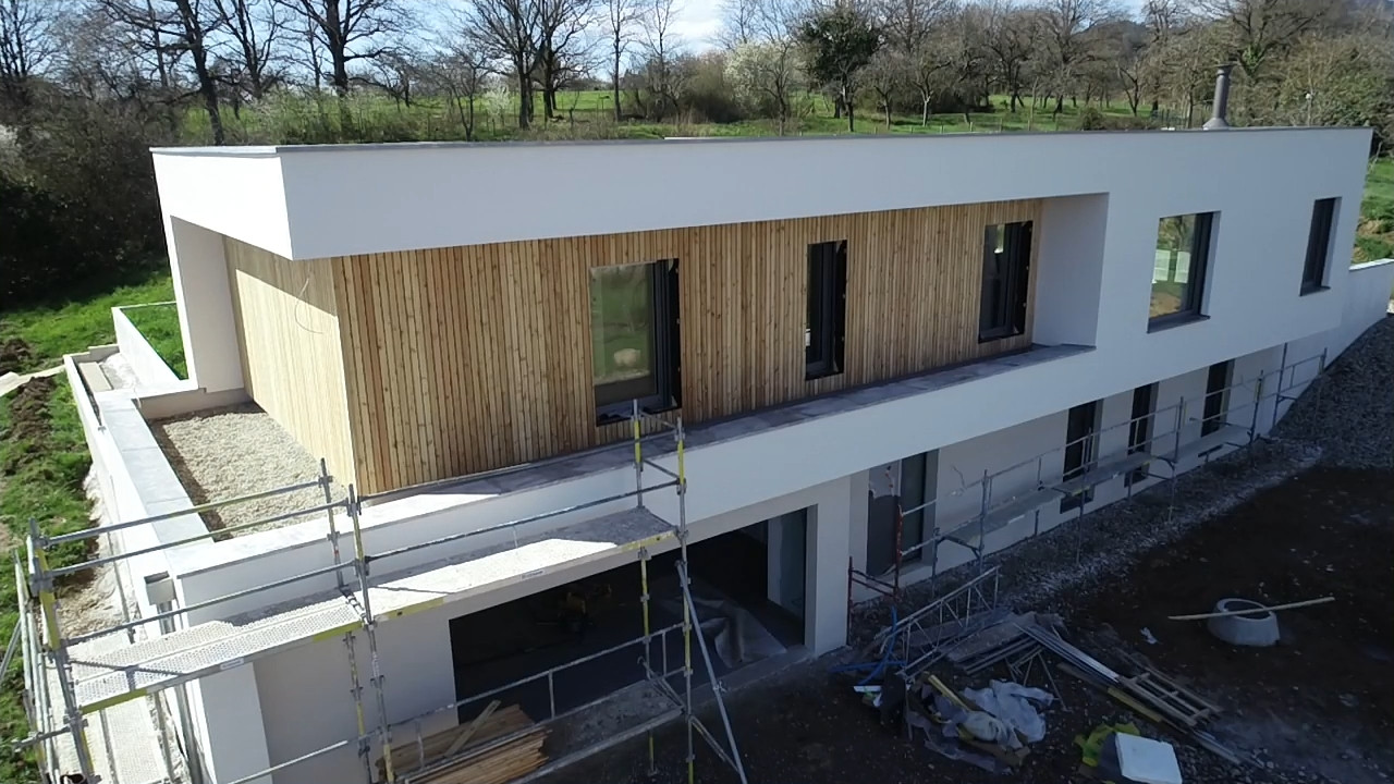 Habillage extérieur en mélèze